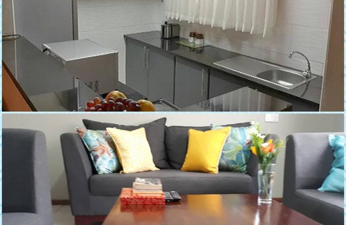 Harare Apartment | Upscale and Urban Warm Tasteful 1 Bed Apartment.
