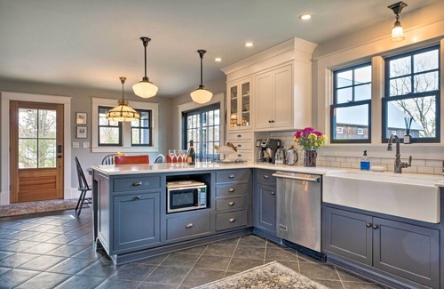 Derby Center House | Upscale Arts + Crafts Bungalow w/Yard, Pool!