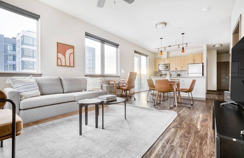 Old Ballard Apartment | Upscale Ballard 2BR w/Gym & Yoga, close to Farmers Market, by Blueground