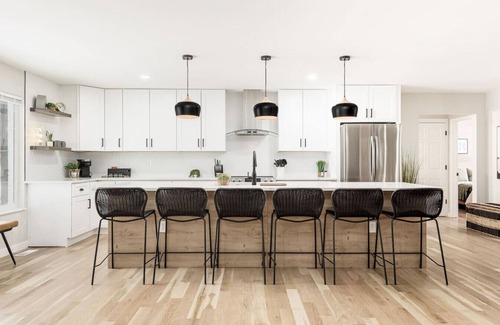 Castlewood House | Upscale Boho Retreat w/Spa Patio