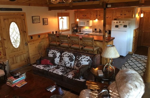 Upper Moonridge Cabin | Upscale décor, new spa, slope views, 4 min to Bear