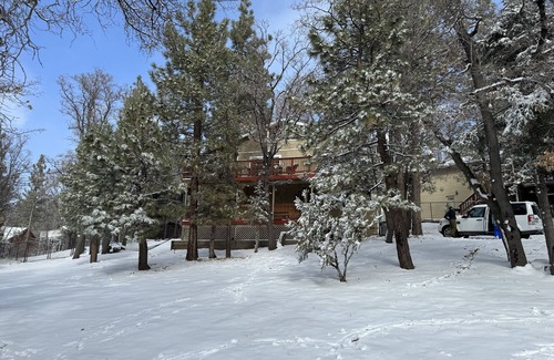 Upper Moonridge Cabin | Upscale décor, new spa, slope views, 4 min to Bear
