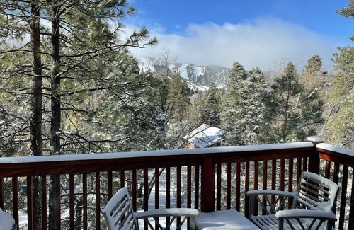 Upper Moonridge Cabin | Upscale décor, new spa, slope views, 4 min to Bear