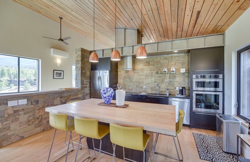 Granby House | Upscale Fraser Home w/Deck & Mountain Views!
