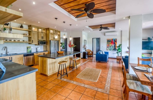 Playa Flamingo Condo | Upscale getaway on ocean-view property - pool, outdoor kitchen, and fast Wifi