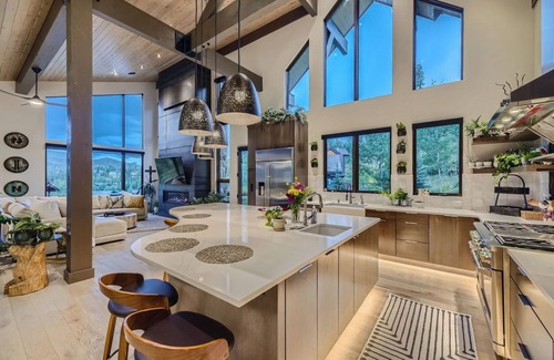 Three Peaks House | Upscale home with gourmet entertainers' kitchen in Summit County, CO