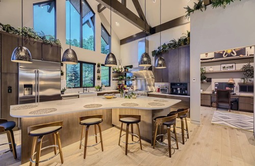 Three Peaks House | Upscale home with gourmet entertainers' kitchen in Summit County, CO