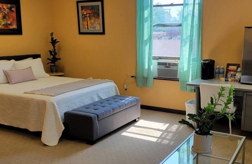 Bainbridge Apartment | Upstage Stay at The Historic Paxton Theatre