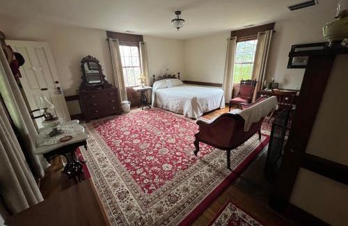 Beverly Apartment | Upstairs Historic 1 Bedroom 1 Bath Suite with Mini-Kitchen, Porch & River Views