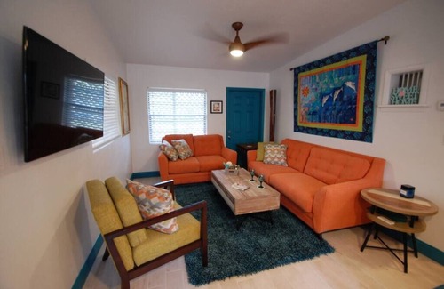 Cocoa Beach Apartment | Uptown Cottage - Walk to the Beach and Restaurants