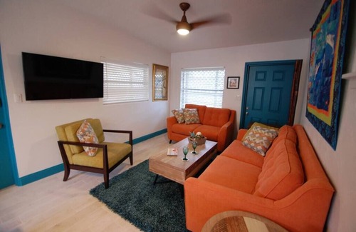 Cocoa Beach Apartment | Uptown Cottage - Walk to the Beach and Restaurants