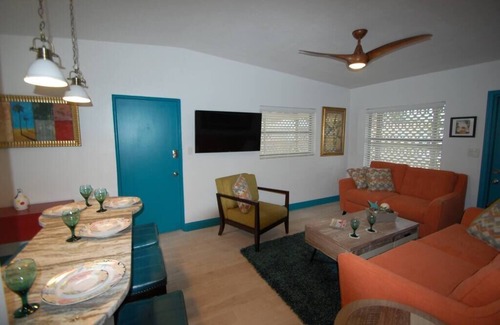 Cocoa Beach Apartment | Uptown Cottage - Walk to the Beach and Restaurants