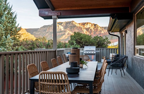 Uptown Sedona House | Uptown EPIC - Wow Views! 25Guest 2Homes 10BR 9BA Pool 2Spa 2GamesRM Location