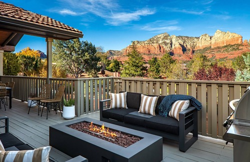 Uptown Sedona House | Uptown EPIC - Wow Views! 25Guest 2Homes 10BR 9BA Pool 2Spa 2GamesRM Location