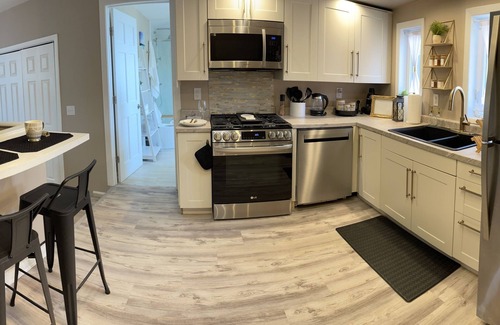 Michigan City Apartment | Uptown Penthouse on Pine: By Lake Michigan, Shopping & Casino!