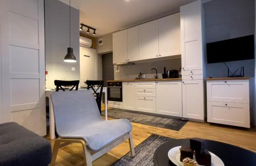 Chorzow Apartment | URABN APARTMENTS Studio with garden No 2A Chorzów Katowice FREE PRIVATE PARKING, Self CHECK-IN