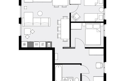 Chorzow Apartment | URBAN APARTMENTS PREMIUM Poniatowskiego 23 No 4,FREE PUBLIC PARKING, Self CHECK-IN