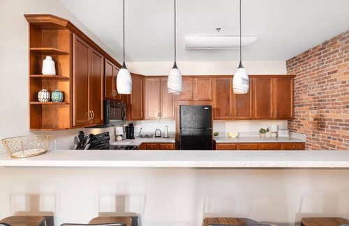 Johnson City Condo | Urban downtown Johnson City loft oasis