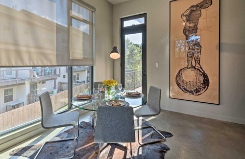 South Lamar Apartment | Urban Escape in SoLA with Private Patio!