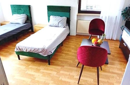 Kelkheim Apartment | Urban Nest Prime 3BR with Spacious Hall & Kitchen apartment