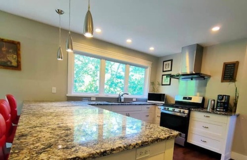 Saanich West House | Urban Oasis with stream Private Home on 1.3 Acres