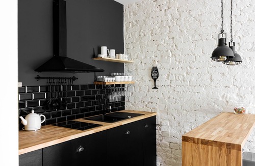 Old Town Apartment | Urban Rustic Flat in Historical Building