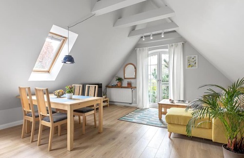 Siedlce Apartment | Urokliwy apartament na poddaszu w Gdańsku