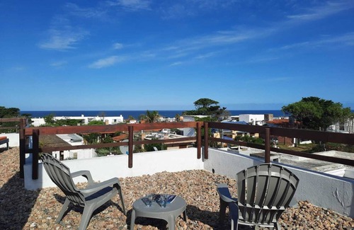 Manatiales Apartment | Uruguay Bikini Beach + 360° view + grill + 100 m2 terrace facing the sea!