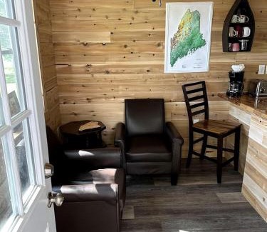 Portage Lake House | Magnificent Cabin Nestled Amidst Trees in Portage Lake, Maine