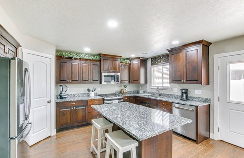 Nibley House | Utah Retreat w/Patio, Gas Grill & Mountain Views!