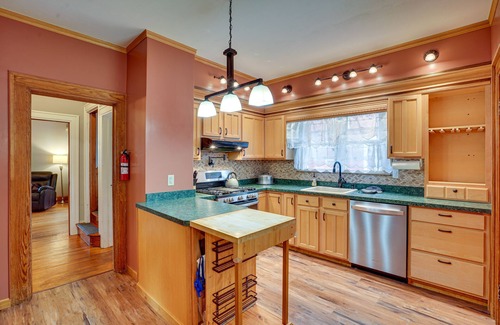 Utica Cottage | Utica Vacation Rental: Gas Grill & Spacious Yard!