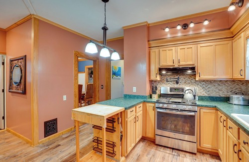 Utica House | Utica Vacation Rental: Gas Grill & Spacious Yard!
