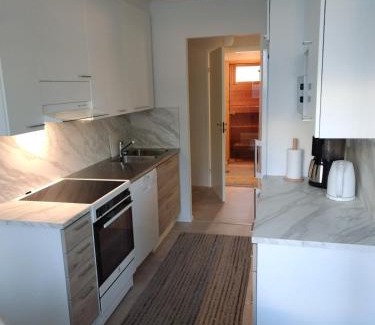 Lieksa Apartment | Uudehko rivitalokaksio 60 m2, sauna