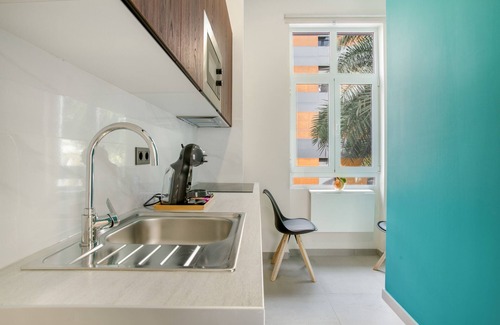 Las Palmas de Gran Canaria Apartment | Vacation Studio 'Estudio Balcon' with Shared Terrace, Wi-Fi and Air Conditioning