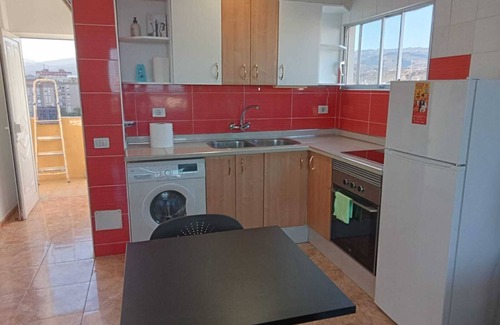 Playa del Ingles Apartment | Vacation Studio 'Loft Molinos Corner' with Sea View, Shared Pool and Wi-Fi