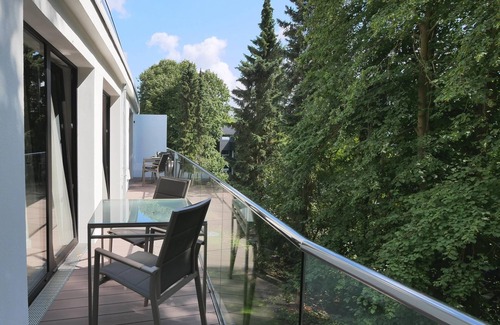 Timmendorfer Strand Apartment | Vacation apartment 2.06 with sauna & balcony in Timmendorfer Strand- dogs welcome