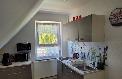 Gross Kordshagen Apartment | Vacation apartment Skrebbas - Holiday apartment attic