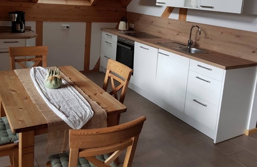 Oberharmersbach Apartment | Vacation apartment Kronenhirsch, 63 sqm, 2 bedrooms, balcony, max. 4 persons