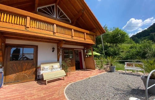 Oberharmersbach Apartment | Vacation apartment Kronenhirsch, 63 sqm, 2 bedrooms, balcony, max. 4 persons