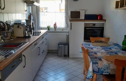 Bad Sobernheim Apartment | Vacation apartment Uschi - apartment/apartment, bathroom, WC, 1 bedroom