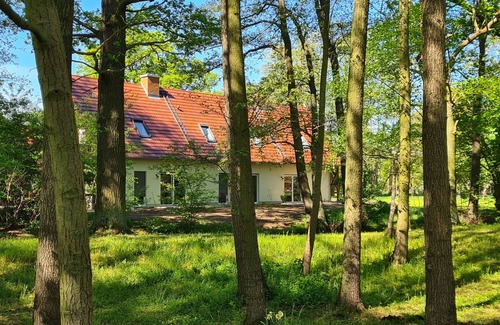 Burg-Dorf Apartment | Vacation apartment "Leipe" (ground floor) - in the four-sided courtyard