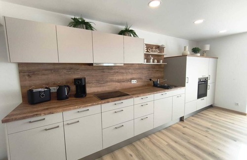 Malter Apartment | Vacation apartment Waldblick with pool and children's playground near the lake!