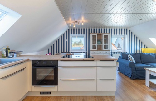 Koldenbuttel Apartment | Vacation apartment "Grachtenlodge" in Friedrichstadt for up to 3 people