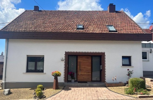 Losheim am See Apartment | Vacation apartment view of the beautiful countryside