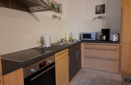 Obing Apartment | Vacation apartment 3 - ground floor 53 m², with terrace, near Chiemsee