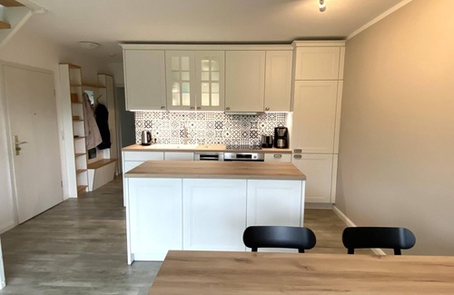 Buschvitz Apartment | Vacation apartment 51 - Idyllic living on two floors at Boddenhof Stedar