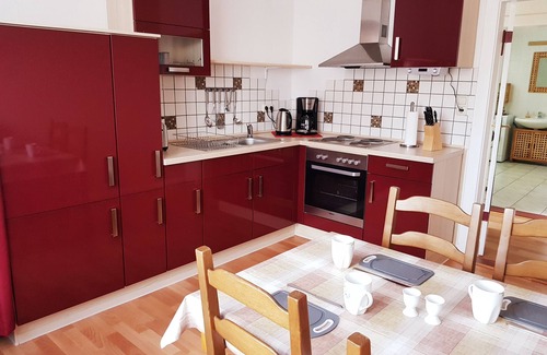 Goldberg Condo | Vacation apartment 60 m2 for 3 people in Goldberg an der Mecklenburg. Lake District
