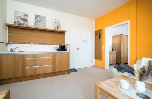 Mirow Apartment | Vacation apartment Abendsonne - your home in Mirow for 2 with terrace and sauna