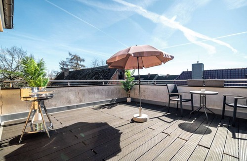 Mirow Apartment | Vacation apartment Abendsonne - your home in Mirow for 2 with terrace and sauna