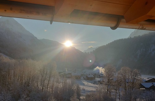 Schoppernau Apartment | Vacation apartment BergTraum - holiday apartment, max. 6 persons, near the valley station of the